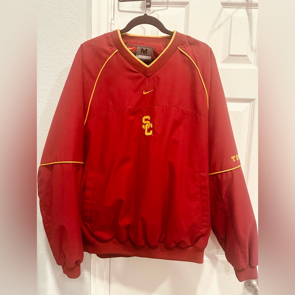 Nike,  USC Trojans, Pullover/Windbreaker Medium